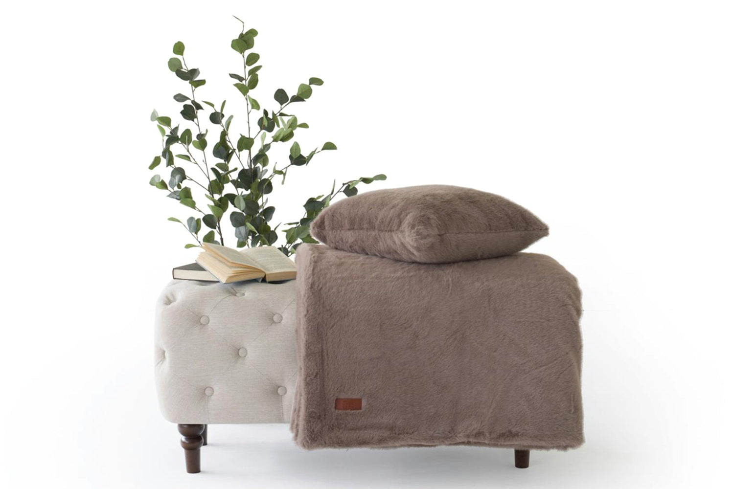 Ashford Throw | Fawn | 150 x 220 cm-2