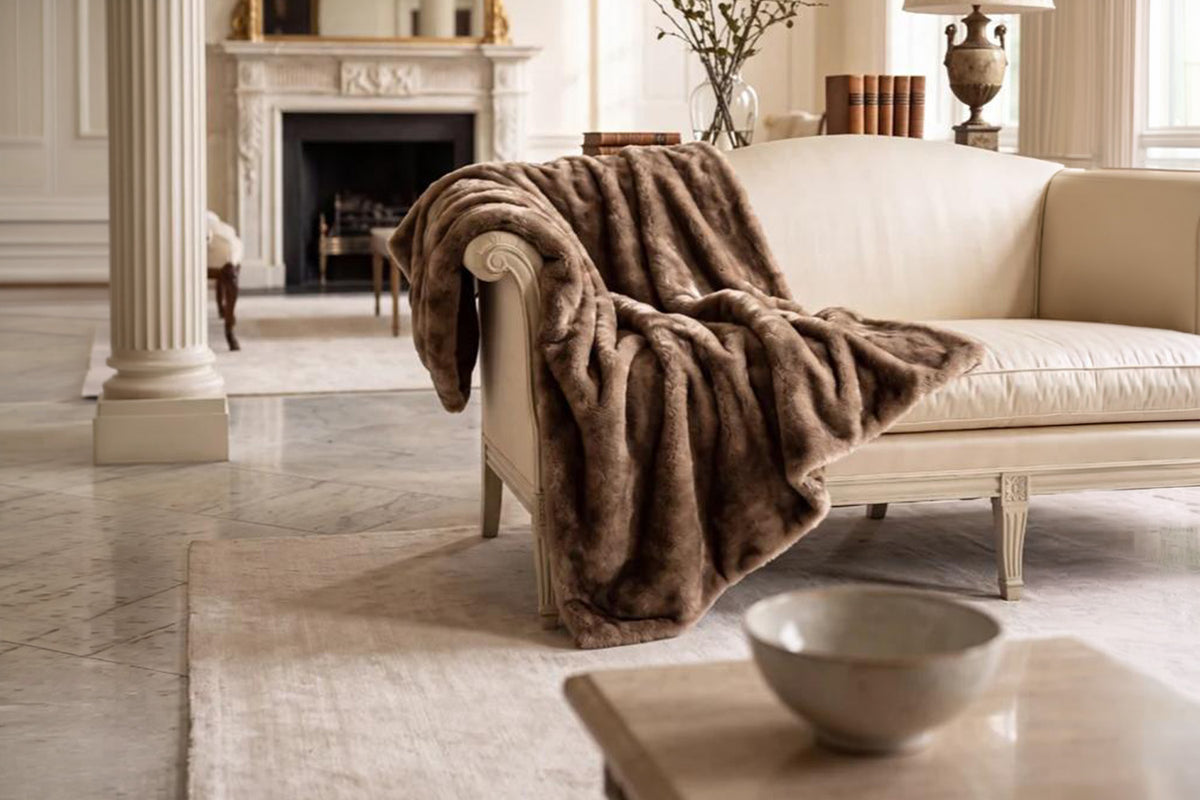 Sable Ridge Throw | Taupe | 150 x 200 cm-2