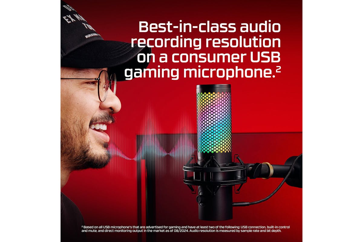 HyperX QuadCast 2 S USB Microphone | Black-14