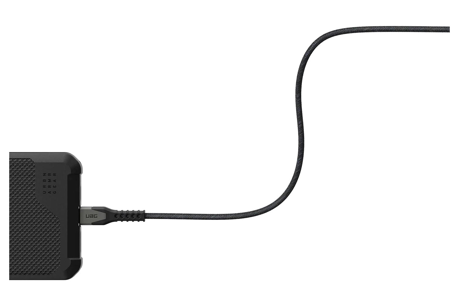 UAG Kevlar Core USB-C to USB-C Power Cable | Black/Grey-4