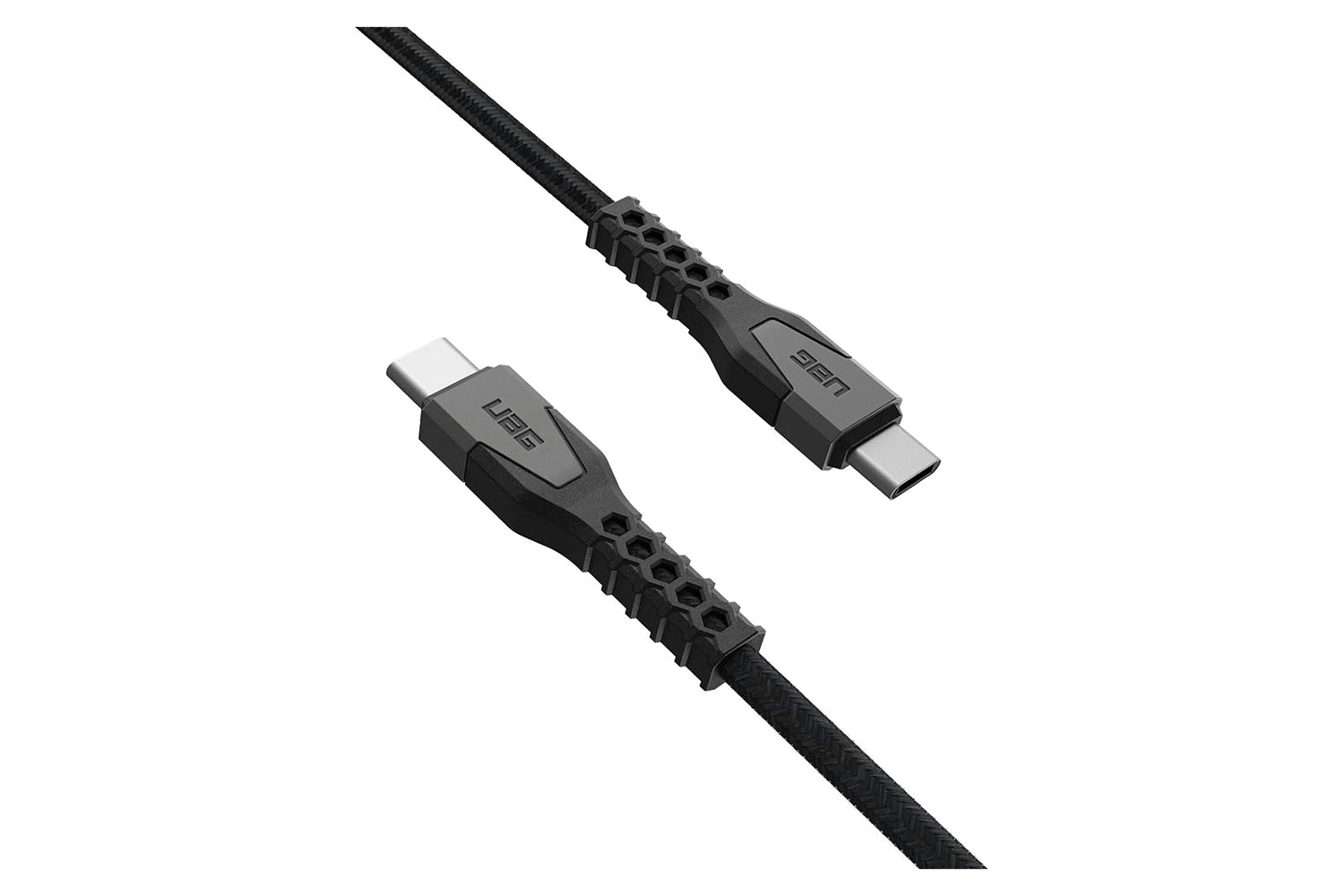 UAG Kevlar Core USB-C to USB-C Power Cable | Black/Grey-8