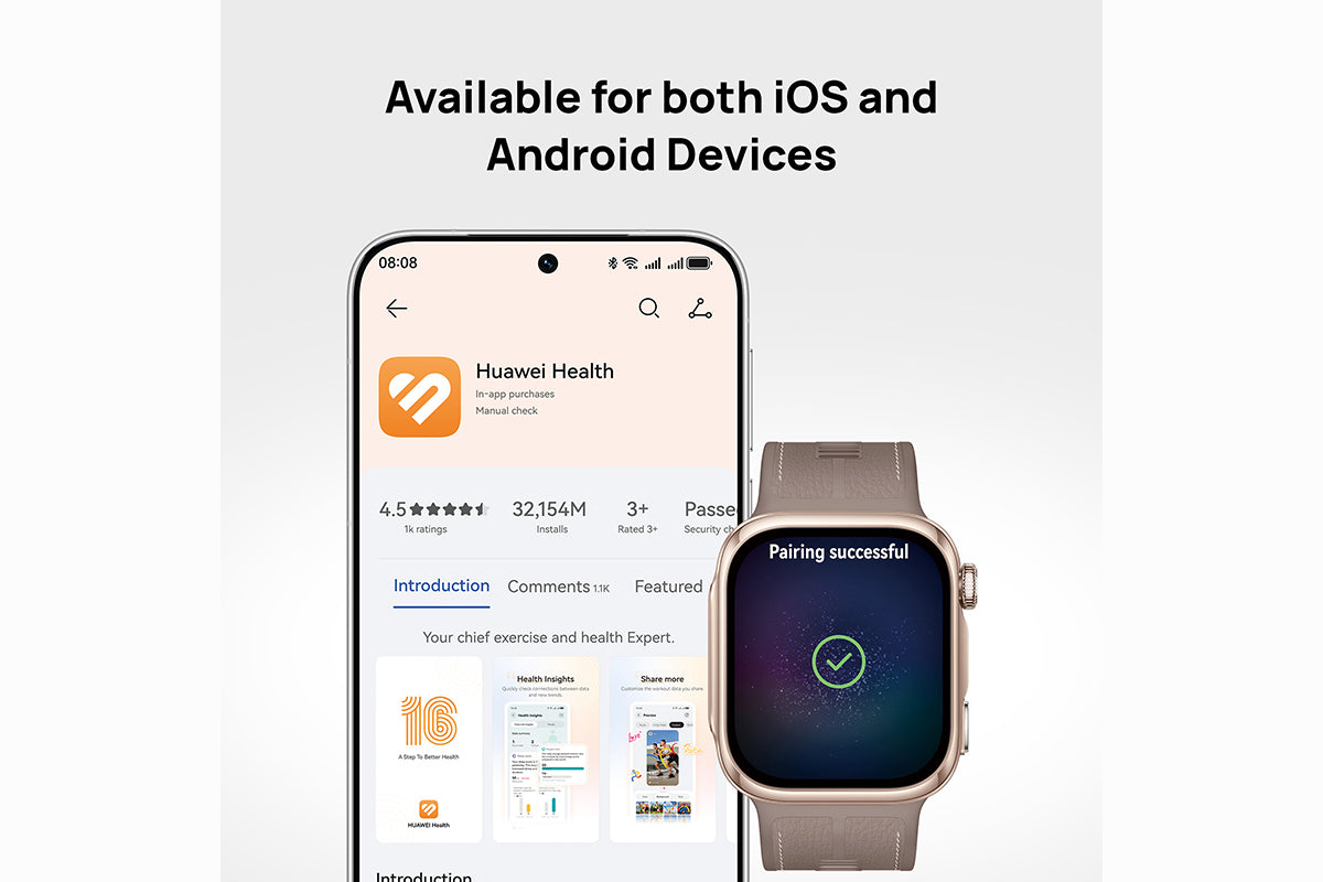 Huawei D3 Watch | 41mm | Sand/Mocha Gold-14
