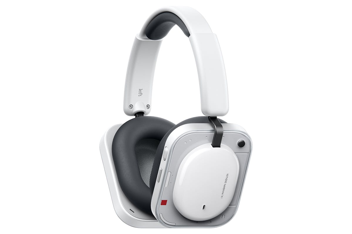 Nothing (a) On-Ear Wireless Active Noise Cancelling Headphones | White-9
