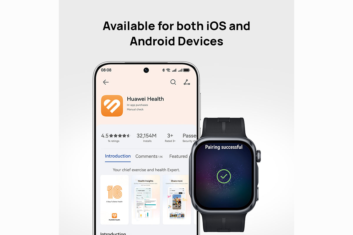 Huawei D3 Watch | 41mm | Black-14
