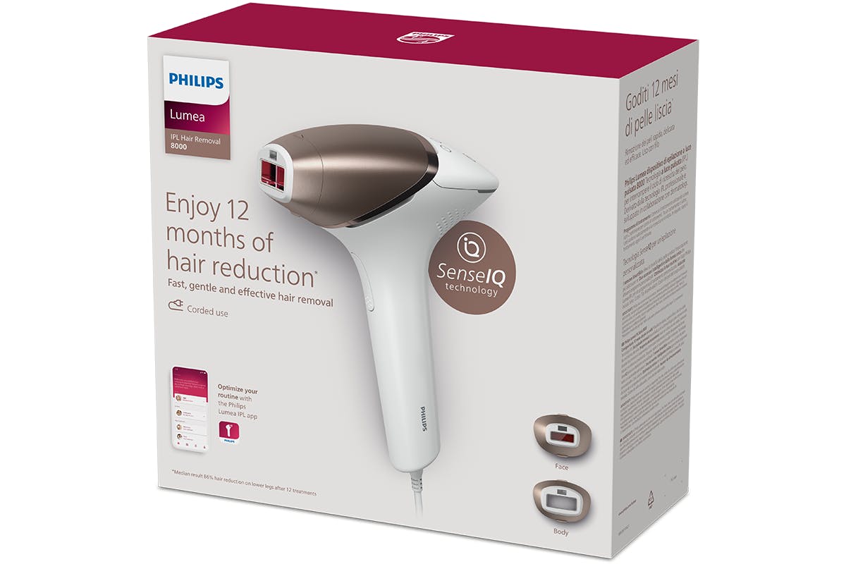 Philips Lumea 8000 Series IPL Hair Removal Device | BRI945/00-9