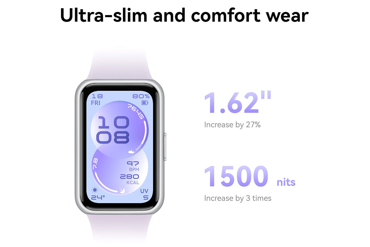 Huawei Band 11 | 1.62-Inch High-Brightness Display | Purple-11