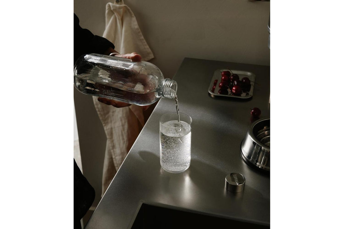 Aarke Aarke Glass Bottle - Polished Steel-5