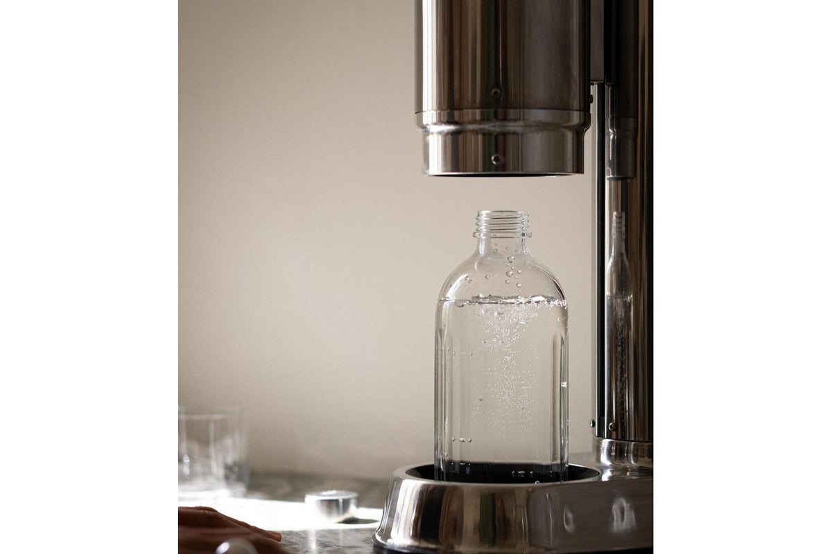 Aarke Aarke Glass Bottle - Polished Steel-7