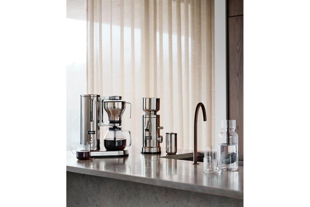 Aarke Aarke Coffee Grinder 64mm Flat Burr 60set 250g 120w Stainless Steel-10