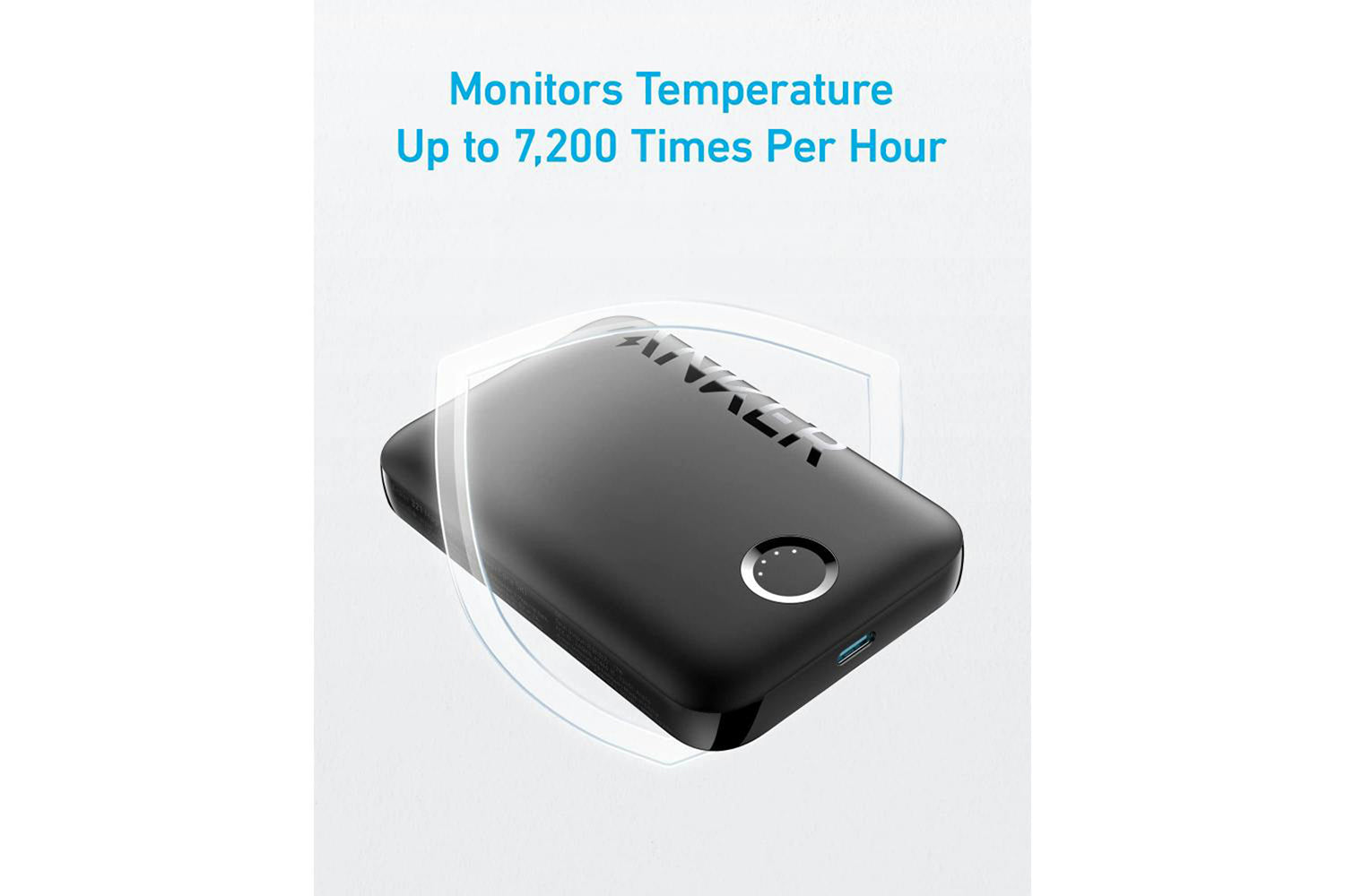 Anker 321 5000 mAh MagGo Magnetic MagSafe Compatible Wireless Power Bank | Black-4