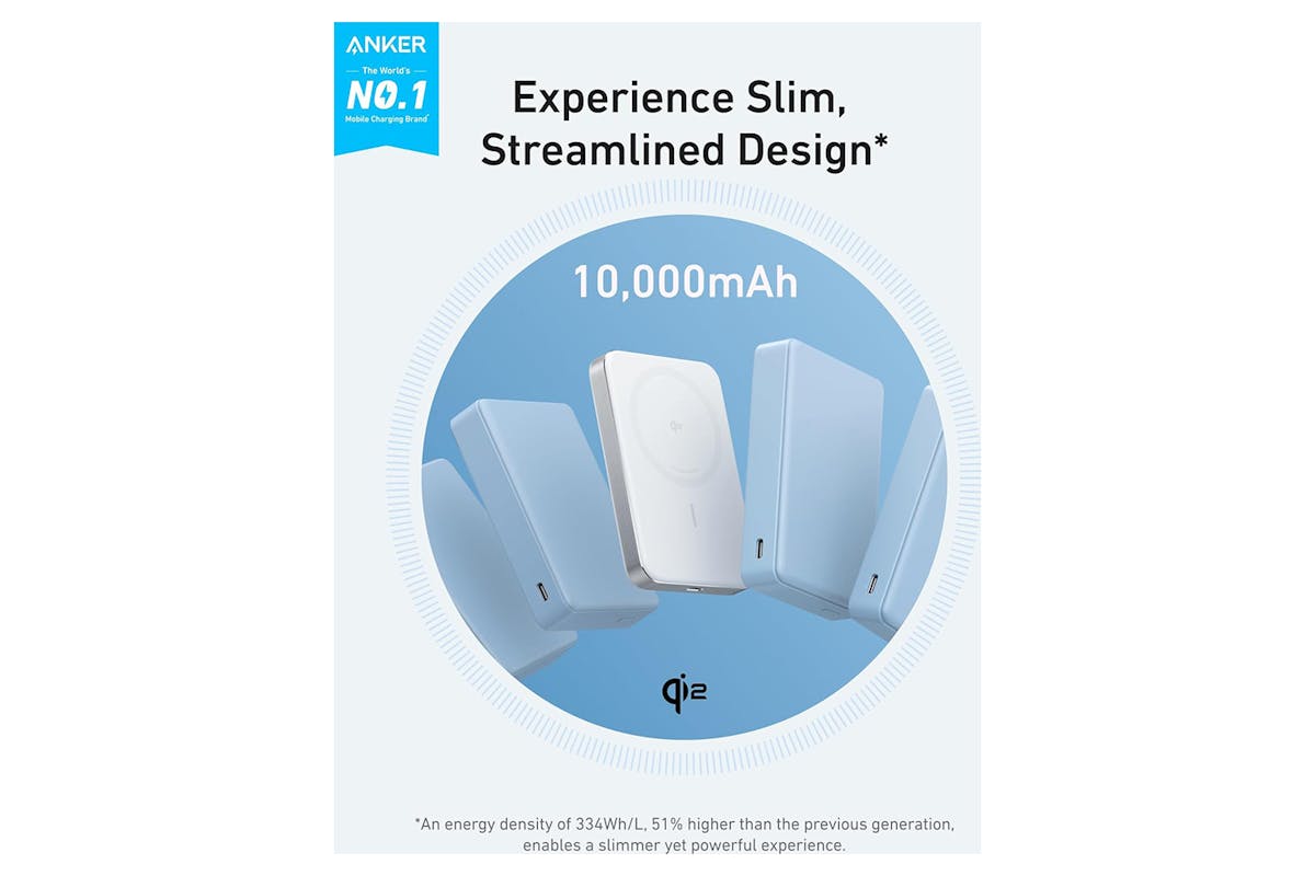 Anker MagGo 10,000mAh Power Bank | White-2