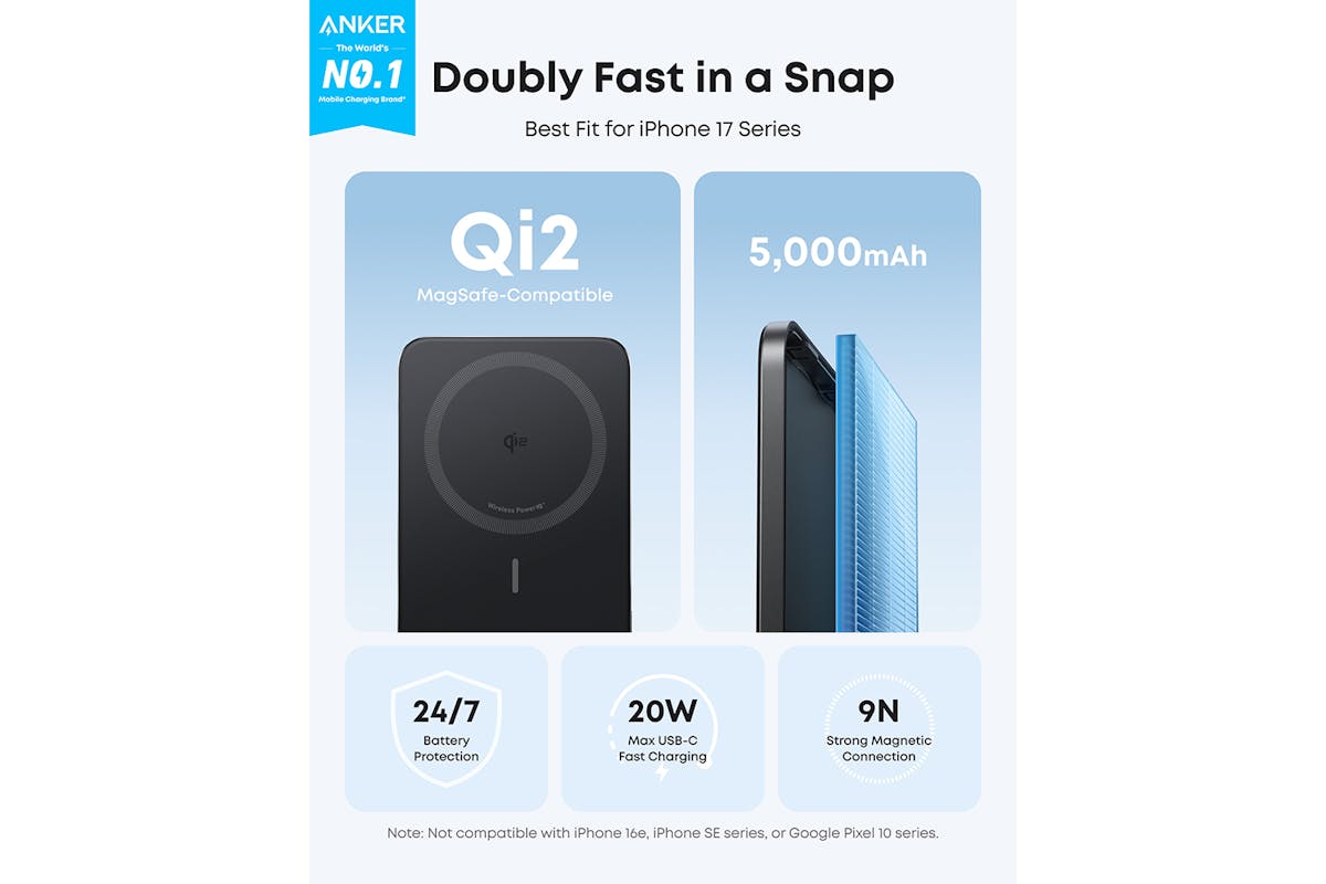 Anker Nano 5K Slim Power Bank | Black-2