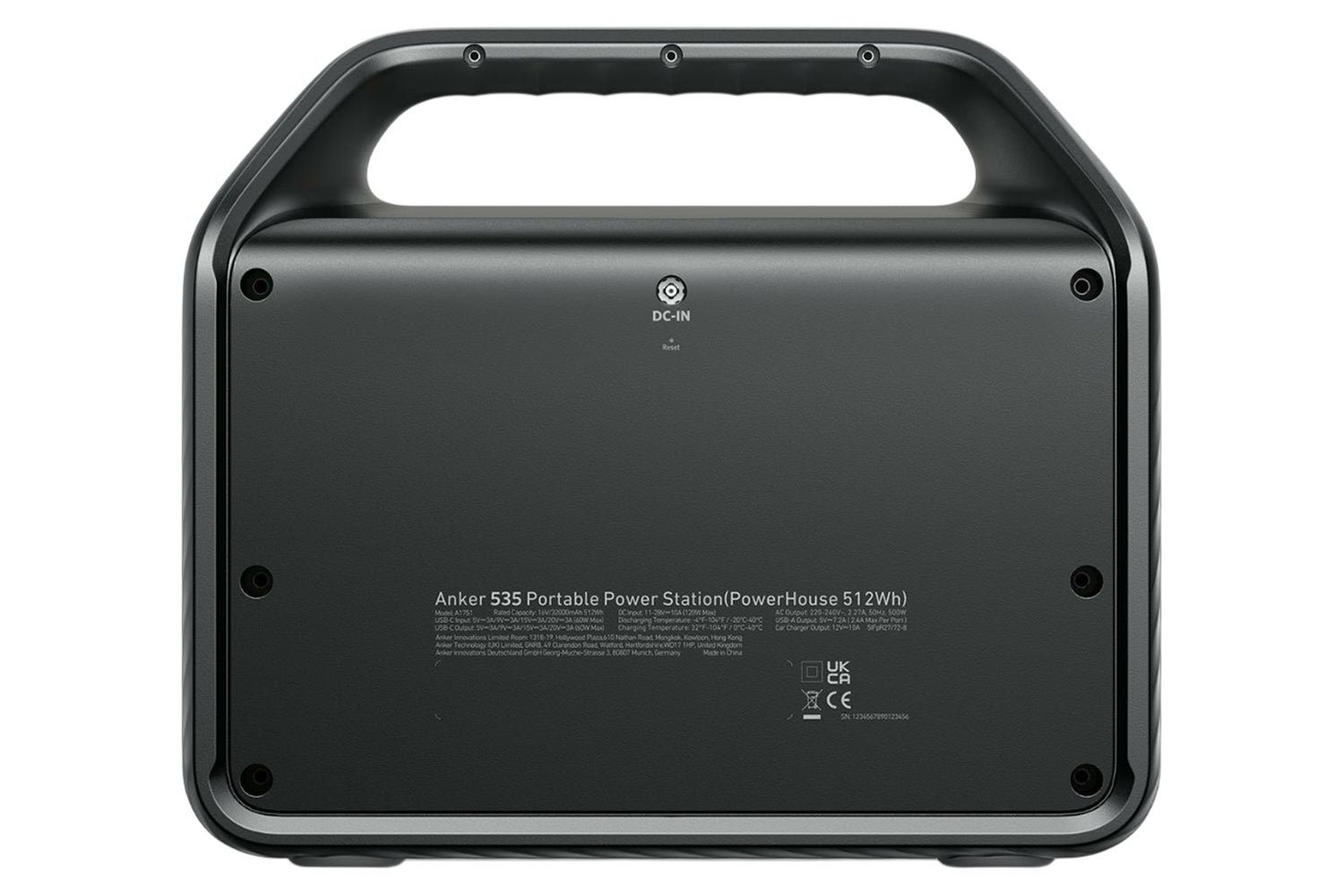 Anker 535 Portable Power Station | 500W | Black-5