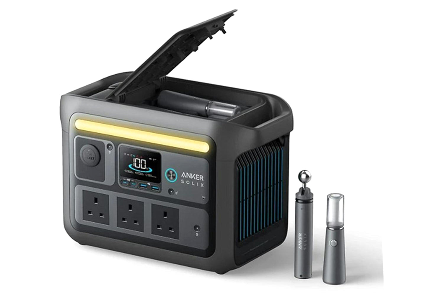 Anker Solix C800 Plus Portable Power Station | 1200W | A1755211-11