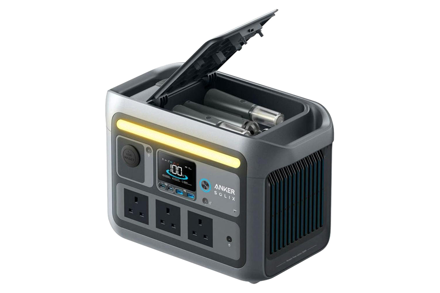 Anker Solix C800 Plus Portable Power Station | 1200W | A1755211-4