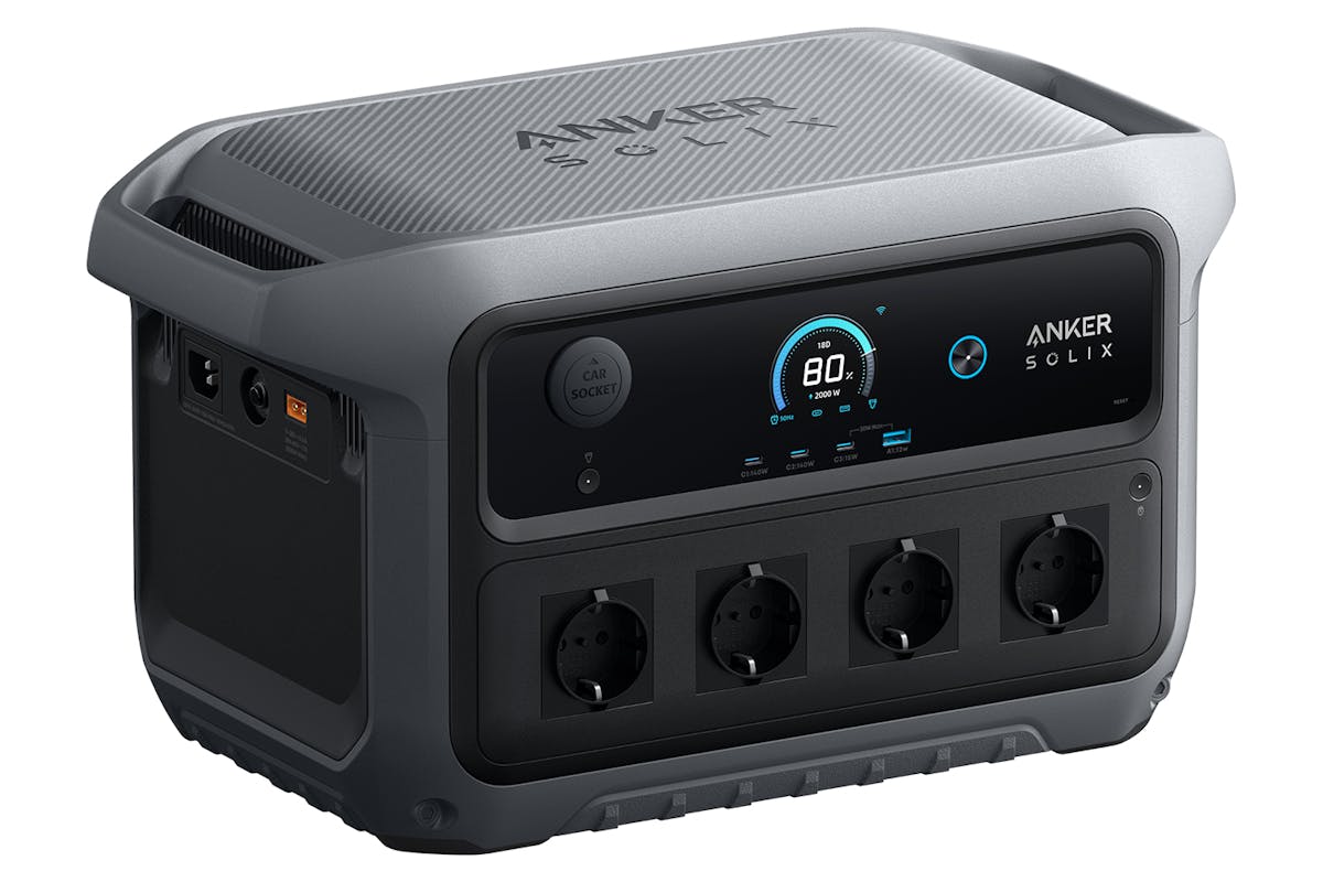 Anker Solix C2000 AC Portable Power Station | 800W | A17832A1-2