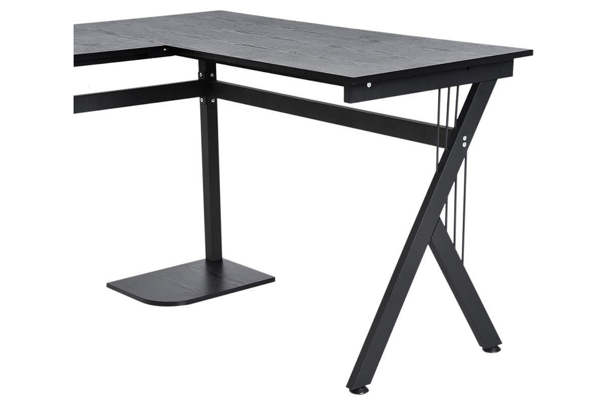 Homcom Home Office Computer Desk | Black-6