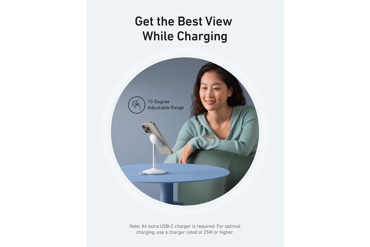 Anker MagGo 3-in-1 15W Wireless Charging Station | White-4