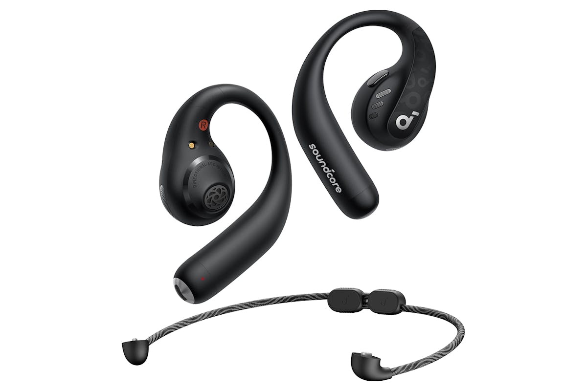 Soundcore AeroFit Pro Open-Ear Sport Earbuds | Black