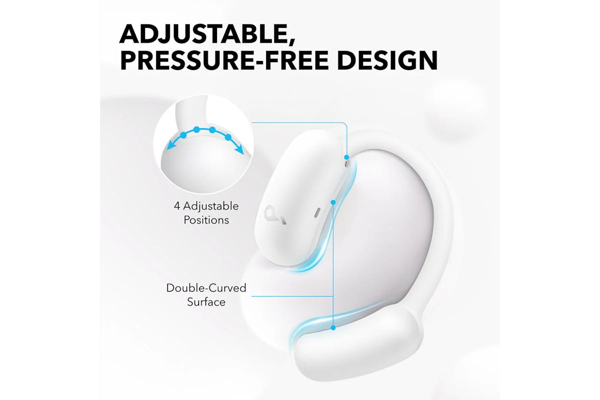 Soundcore AeroFit 2 Open-Ear Wireless Earbuds | White-3