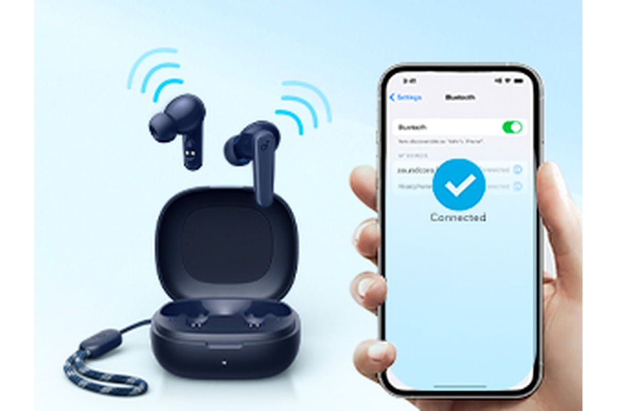 Soundcore R50i Wireless Earbuds | Blue | Ai-enhanced Calls-5