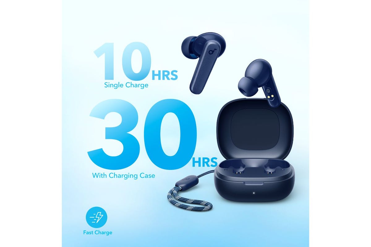 Soundcore R50i Wireless Earbuds | Blue | Ai-enhanced Calls-8