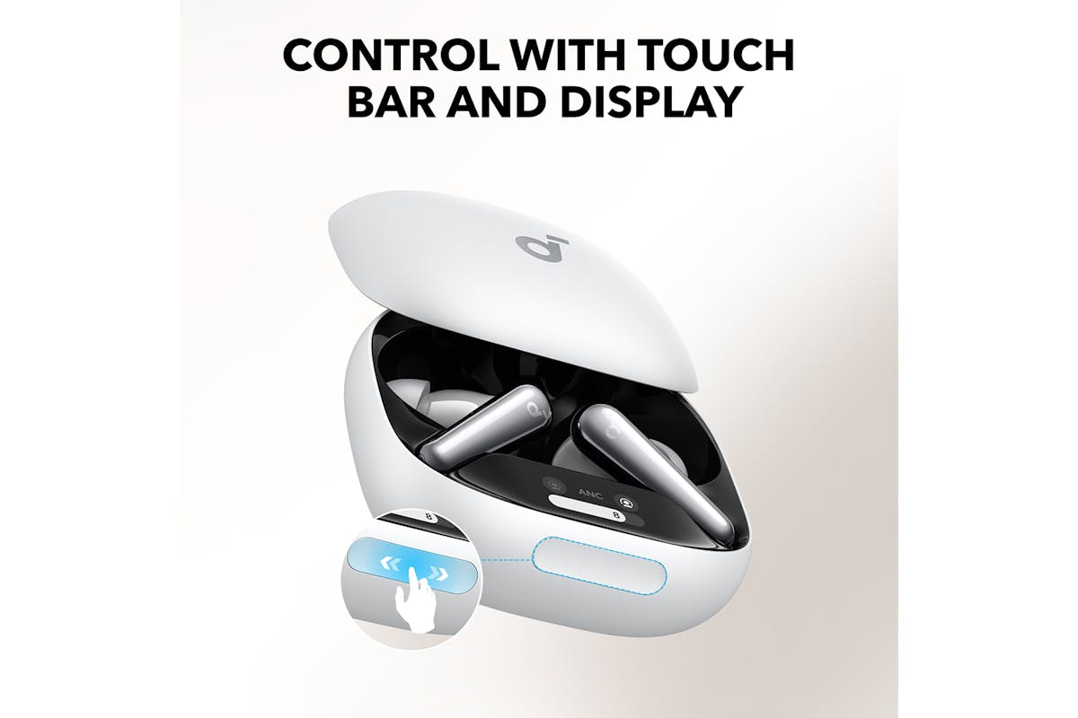 Soundcore Liberty 4 Pro Noise Cancelling True Wireless Earbuds | White-2
