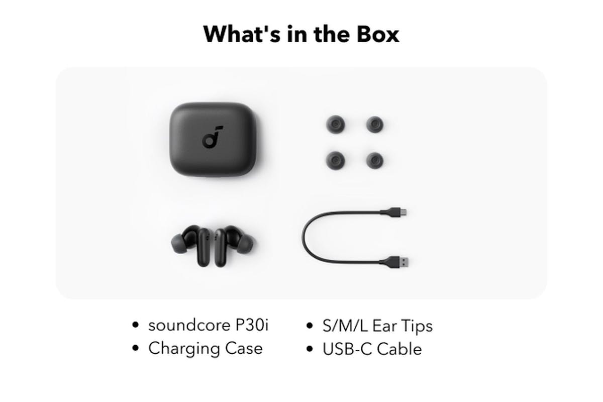 Soundcore R50i Anc Noise Cancelling Earbuds | Bluetooth 5.4 Wireless | Black-5