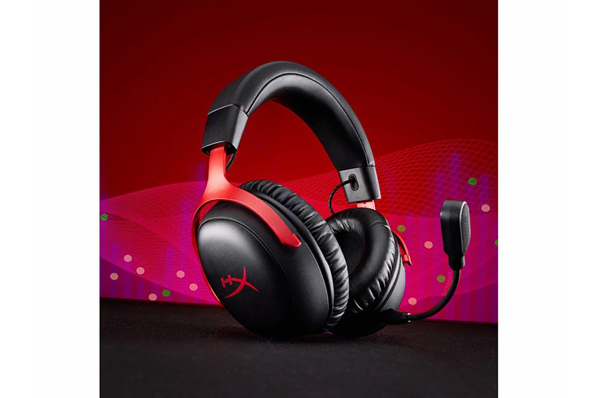 HP HyperX Cloud III S Wireless Gaming Headset | Black/Red-4