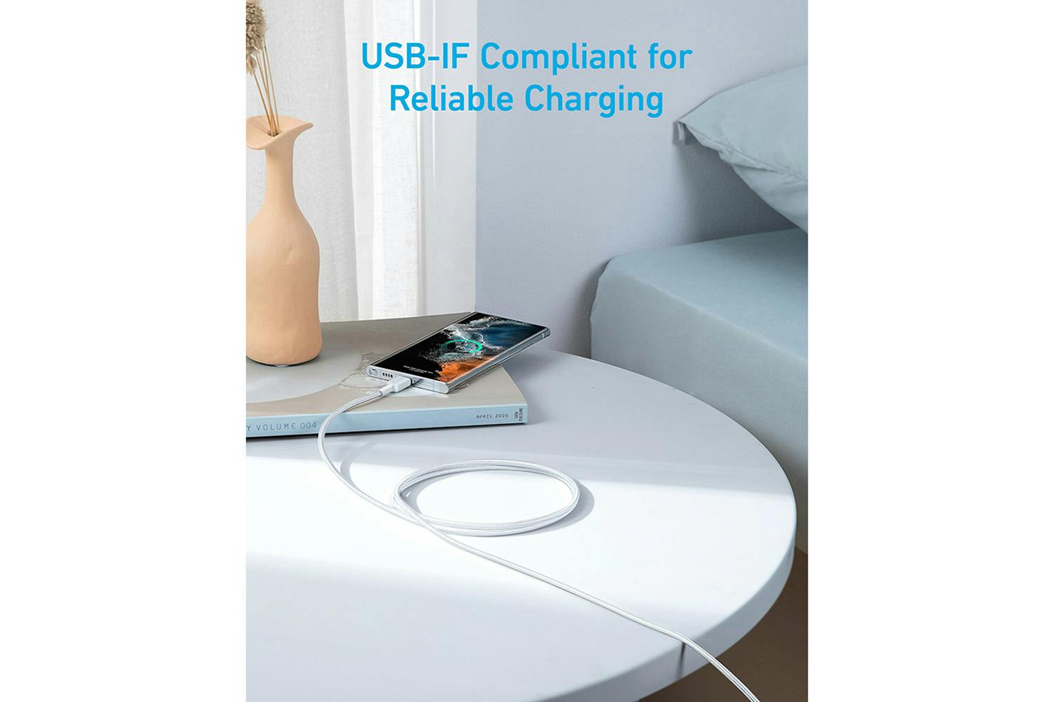 Anker 322 USB-C to USB-C Cable | White-3