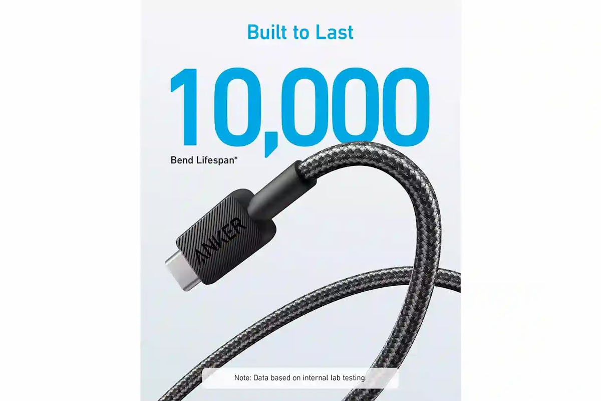 Anker 322 USB - A to C Cable | 0.9m | Black-3