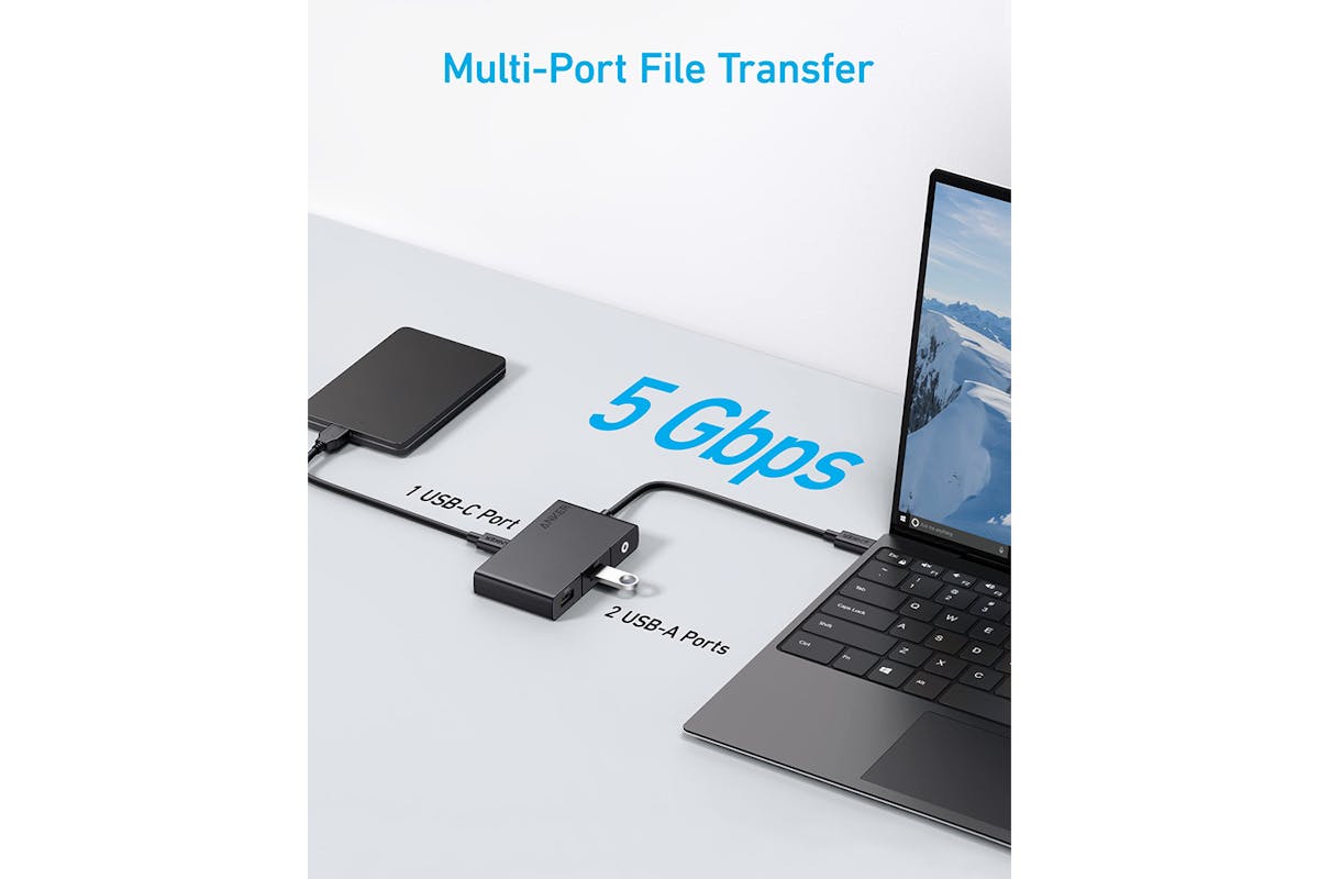 Anker 332 5-in-1 4K HDMI USB-C Hub | Black-3