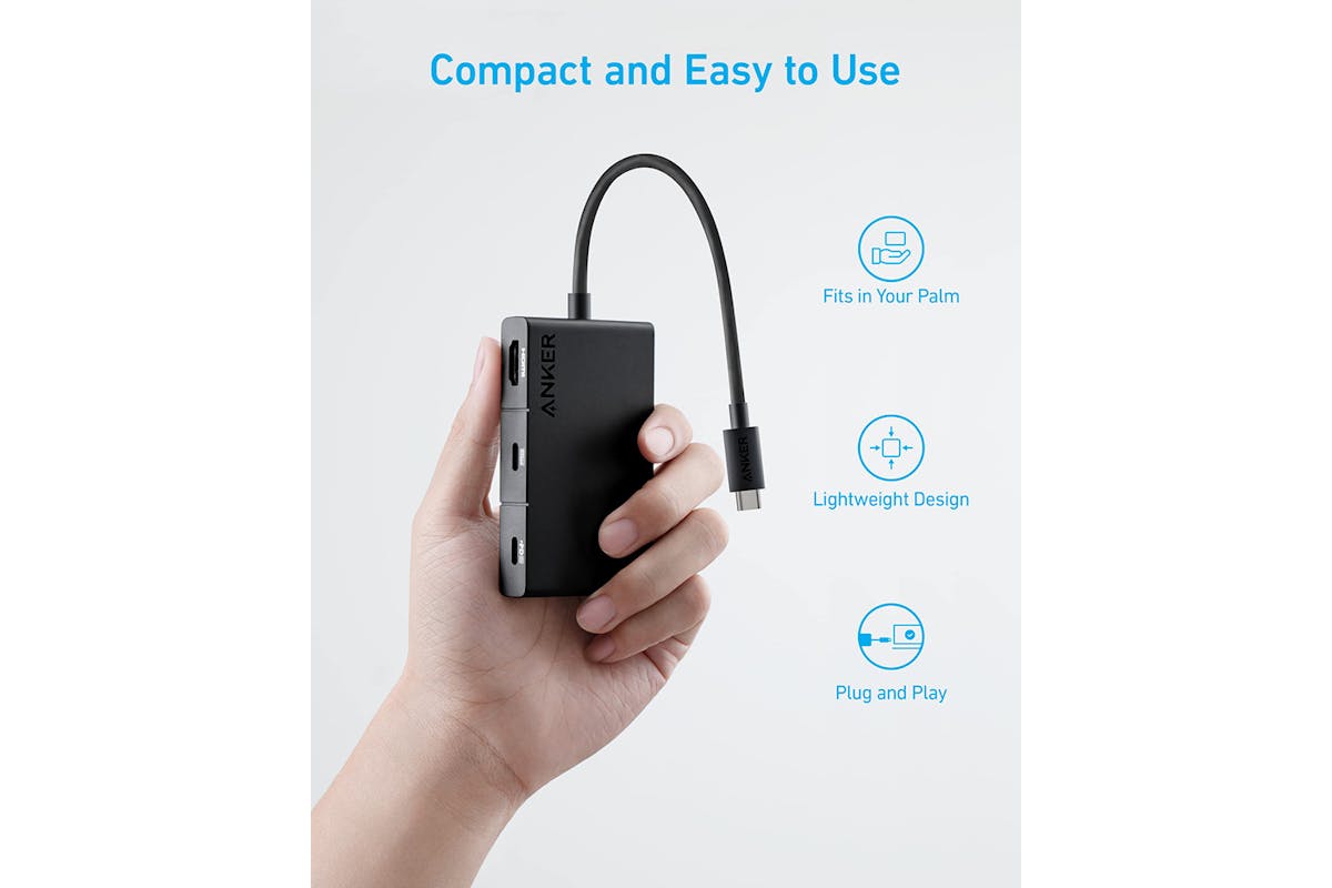 Anker 332 5-in-1 4K HDMI USB-C Hub | Black-4
