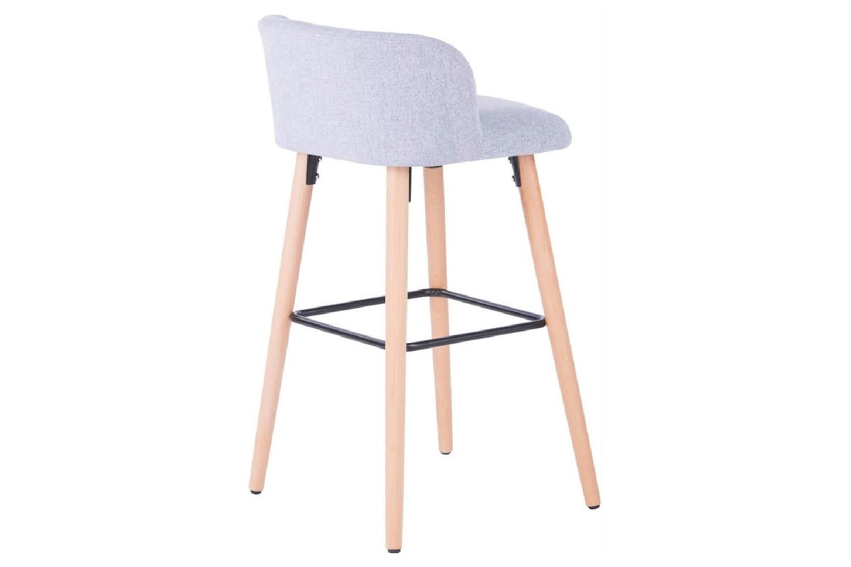 Dorel Alphason Claremont Barstool | Grey-2