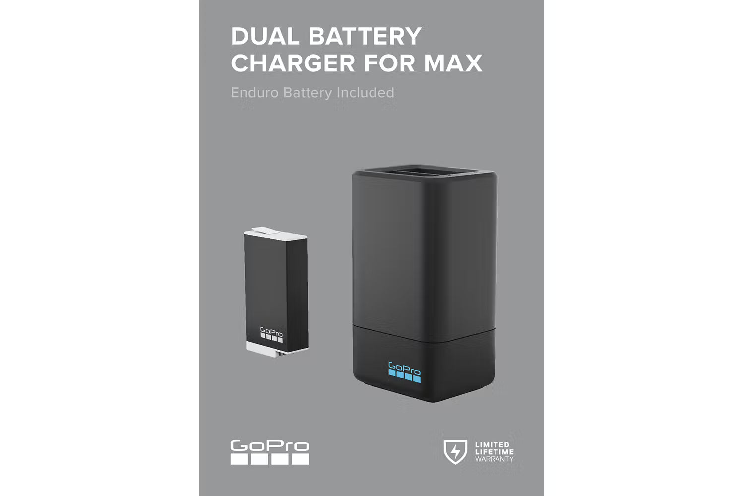GoPro Max Dual Battery Charger + Enduro Battery-4