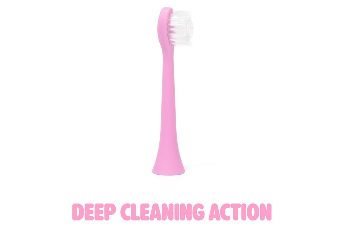Spotlight Oral Care Sonic Toothbrush Replacement Heads | Pink-5