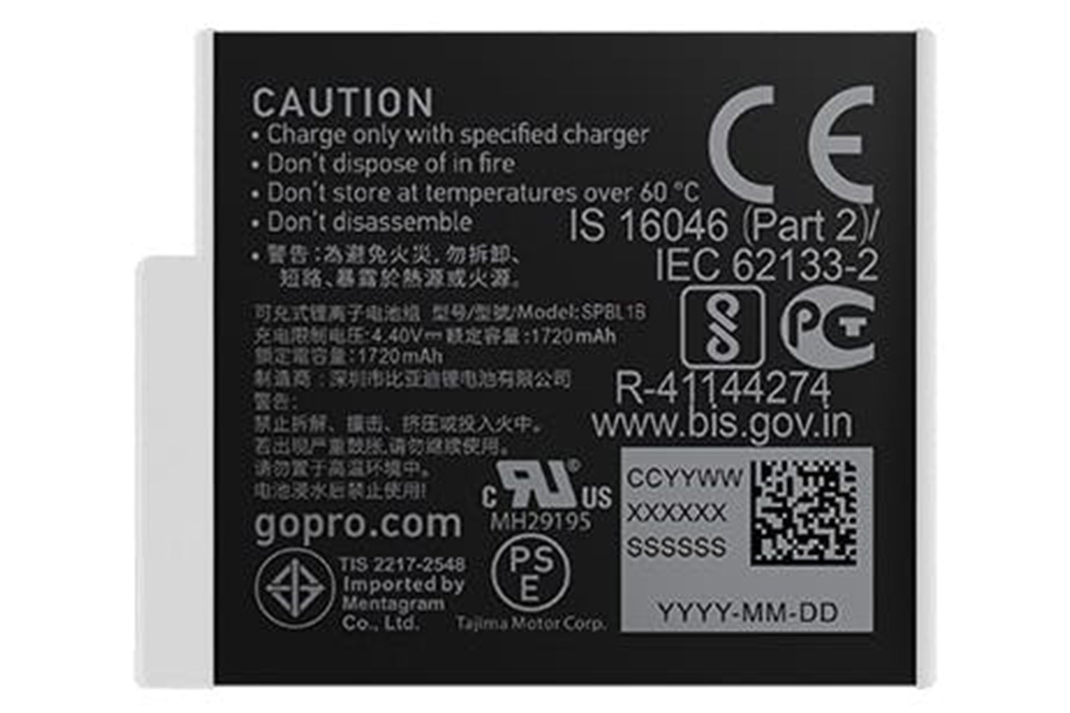 GoPro HERO9 & HERO10 Enduro Battery-4