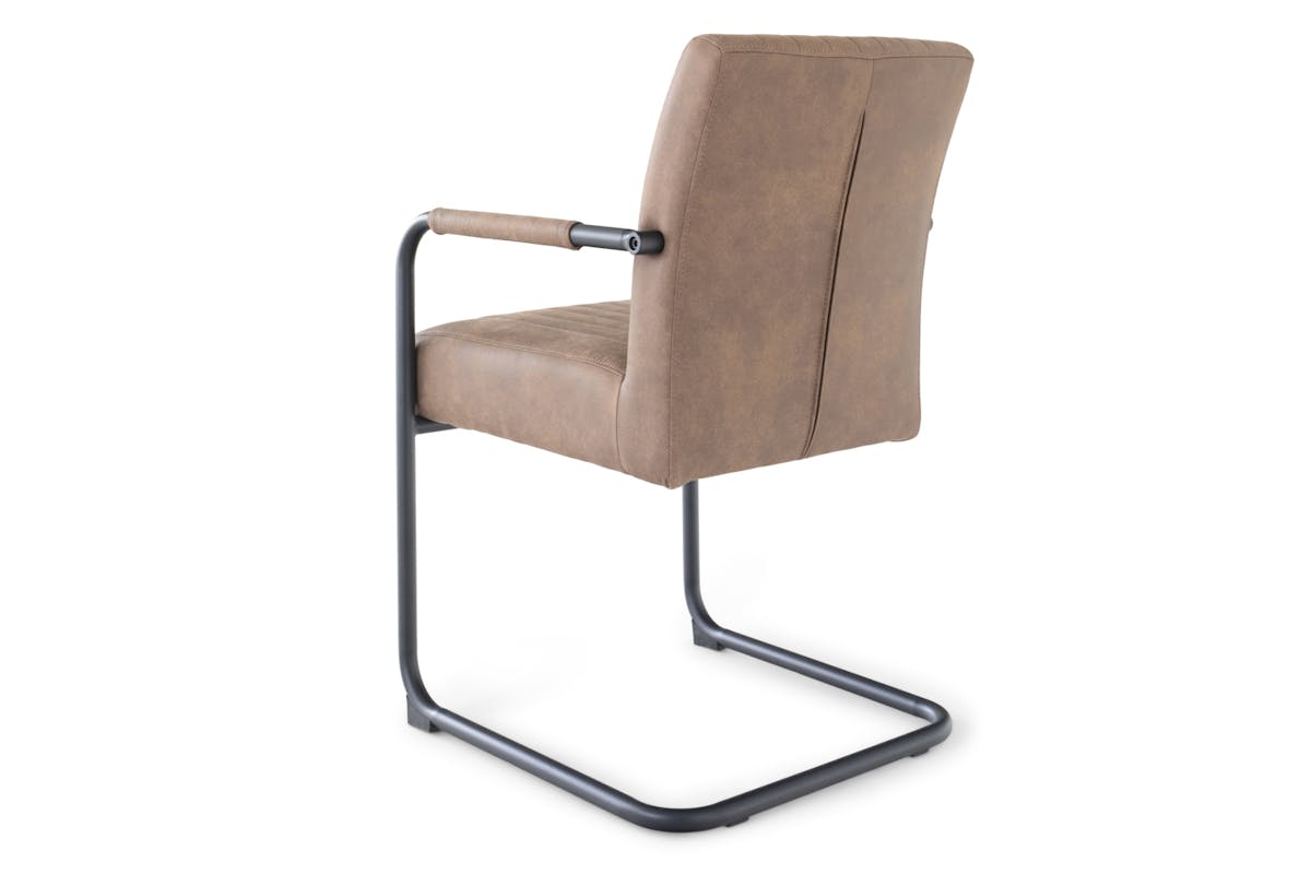 Adele Dining Chair | Brown-5