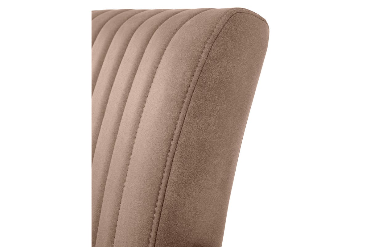 Adele Dining Chair | Brown-7
