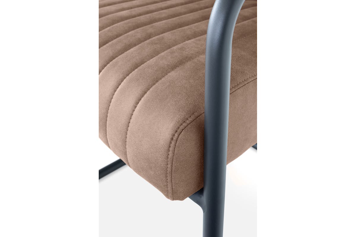 Adele Dining Chair | Brown-9