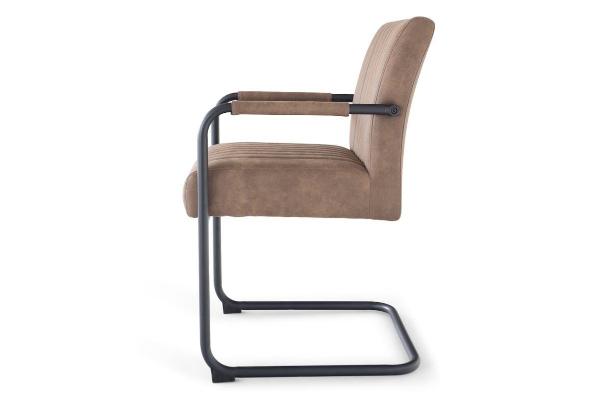 Adele Dining Chair | Brown-3