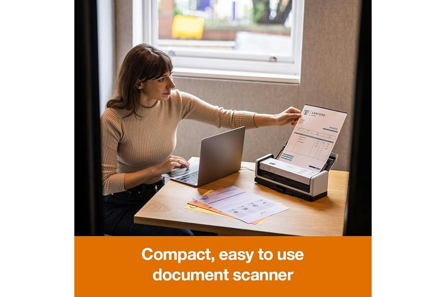 Brother Compact Portable Document Scanner - ADS1300-3
