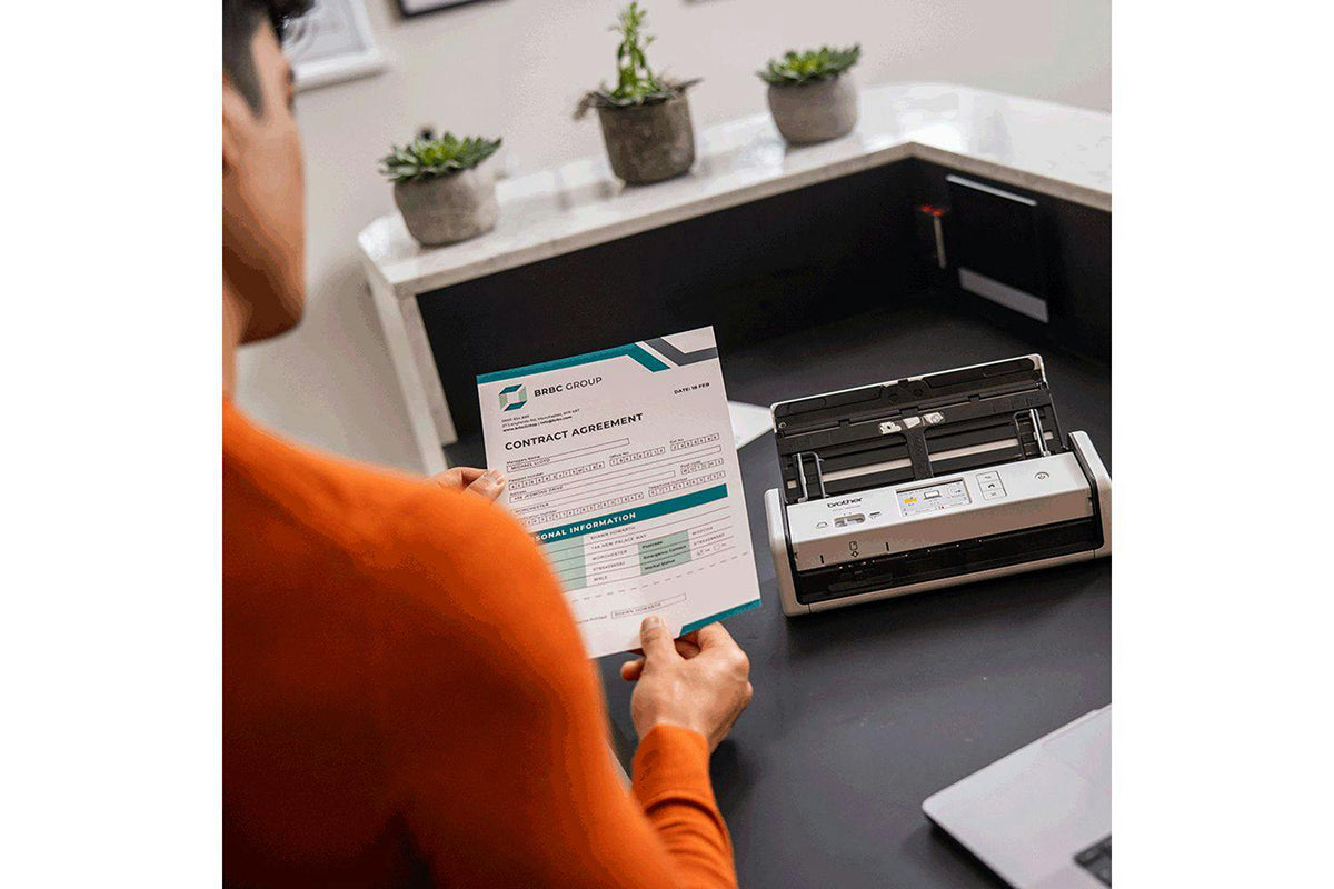Brother Compact, Portable, Wireless Document Scanner - ADS1800W-3