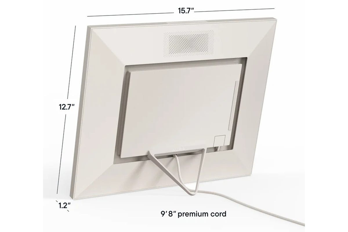Aura Walden 15" HD Photo Frame | Clay with Paper Mat-5