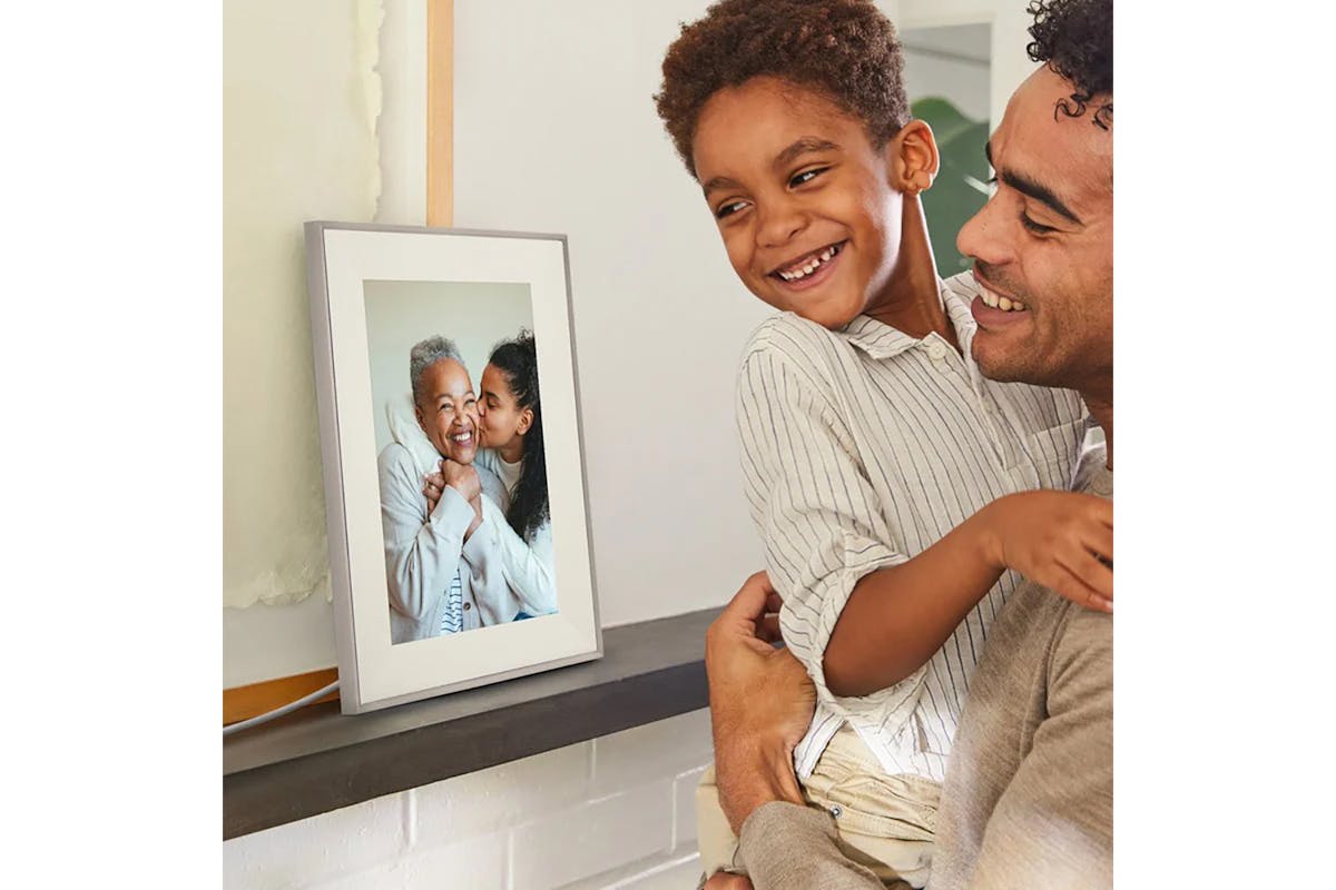 Aura Aspen 12" HD Photo Frame | AF215-MWHT-2