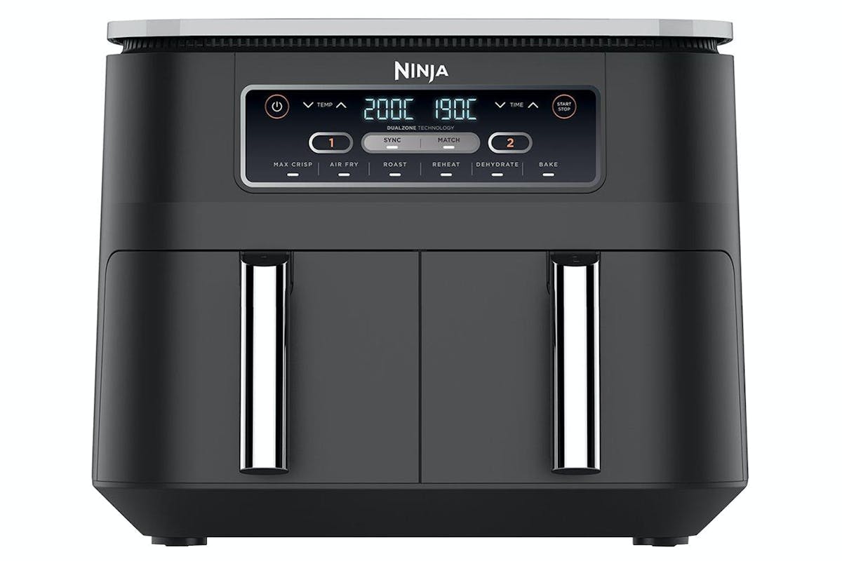 Ninja 7.6L Foodi Dual Zone Air Fryer | AF300UK | Black
