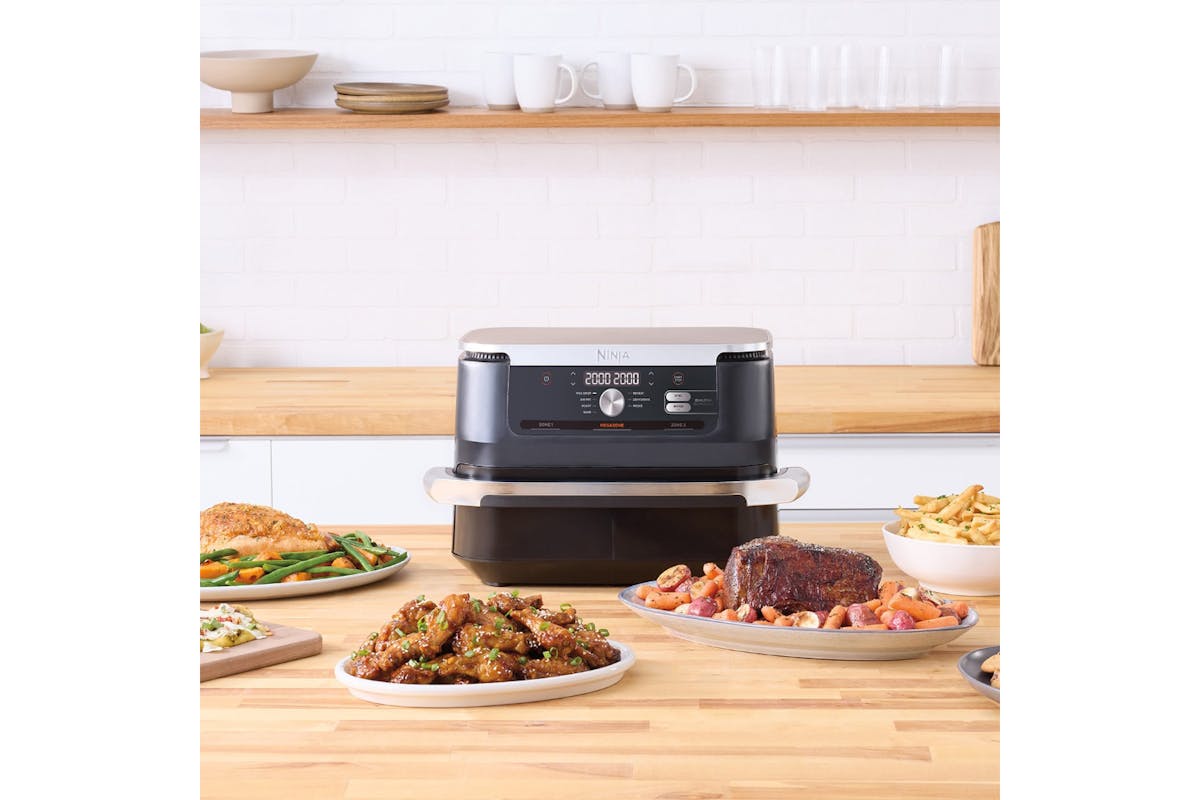 Ninja 10.4L Foodi Dual Zone Air Fryer | AF500UK | Black-3