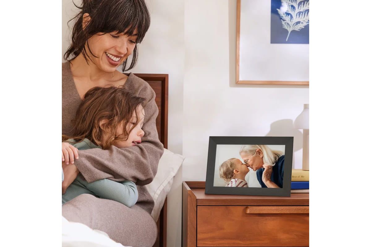 Aura Carver 10.1" WiFi Connected Picture Frame | Gravel-2