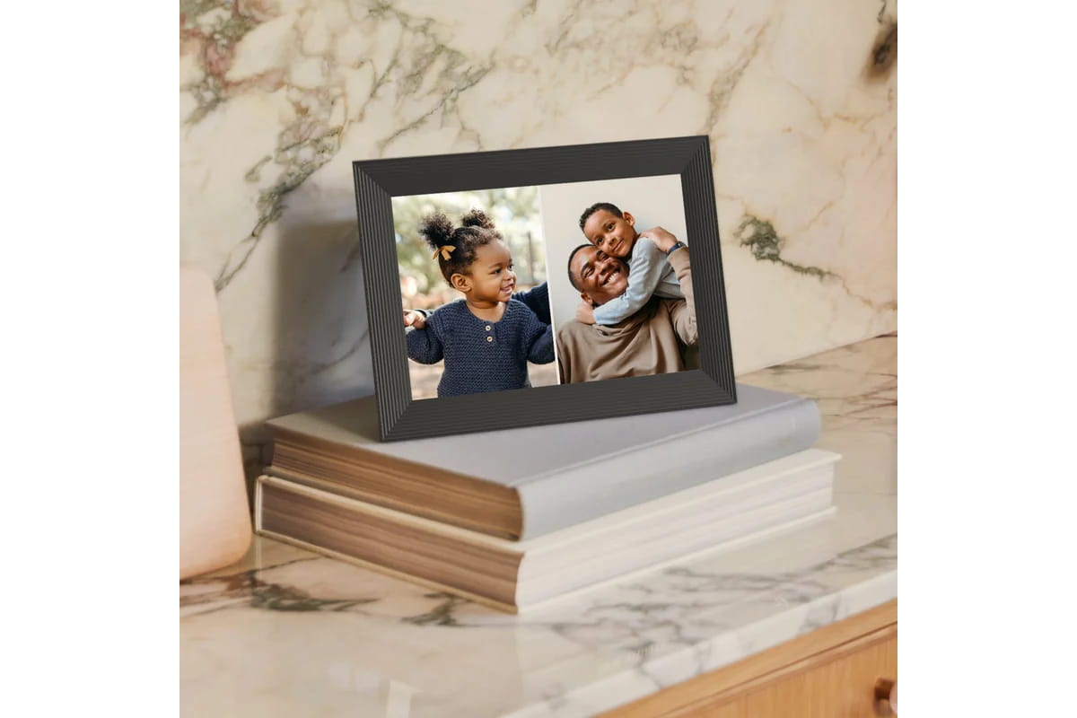 Aura Carver 10.1" WiFi Connected Picture Frame | Gravel-3