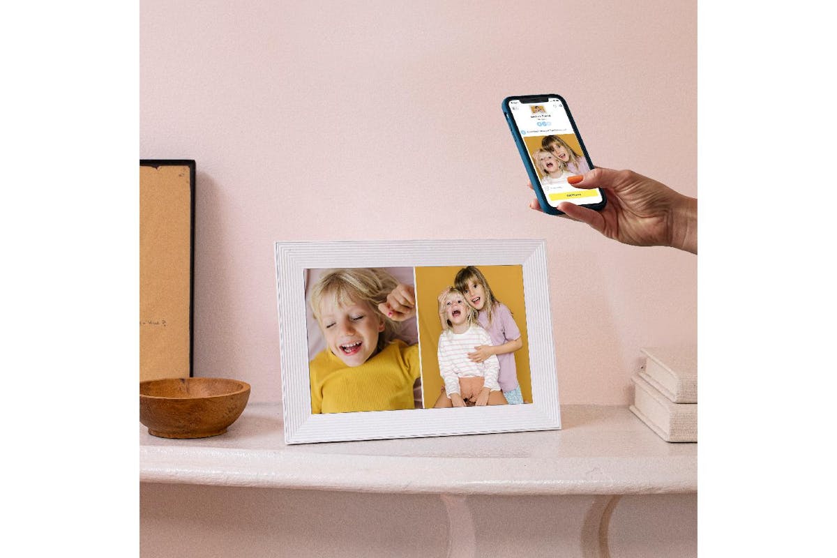 Aura Carver 10.1" Digital Photo Frame Seasalt-5